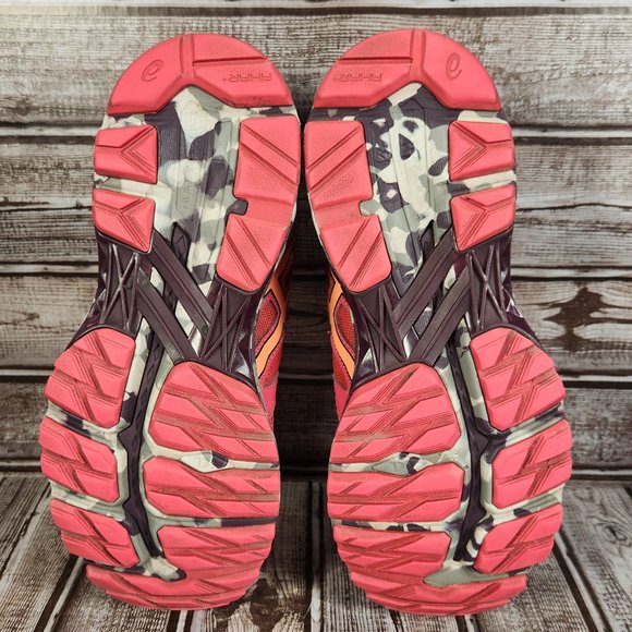 ASICS GT-2000 4 Women's 8.5 Red Coral Running Athletic Shoes Sneakers T661N - Picture 8 of 9